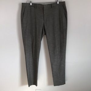 Express Grey Extra Slim Dress Pants Sz 40 x 34